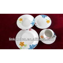 Venda imperdível! Jantar de porcelana 20pcs conjunto de vida moderna, jantar conjunto floral